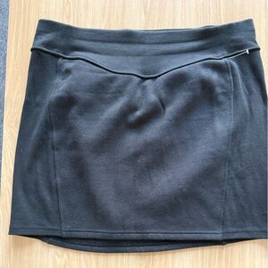lululemon athletica Black Mini Skirt